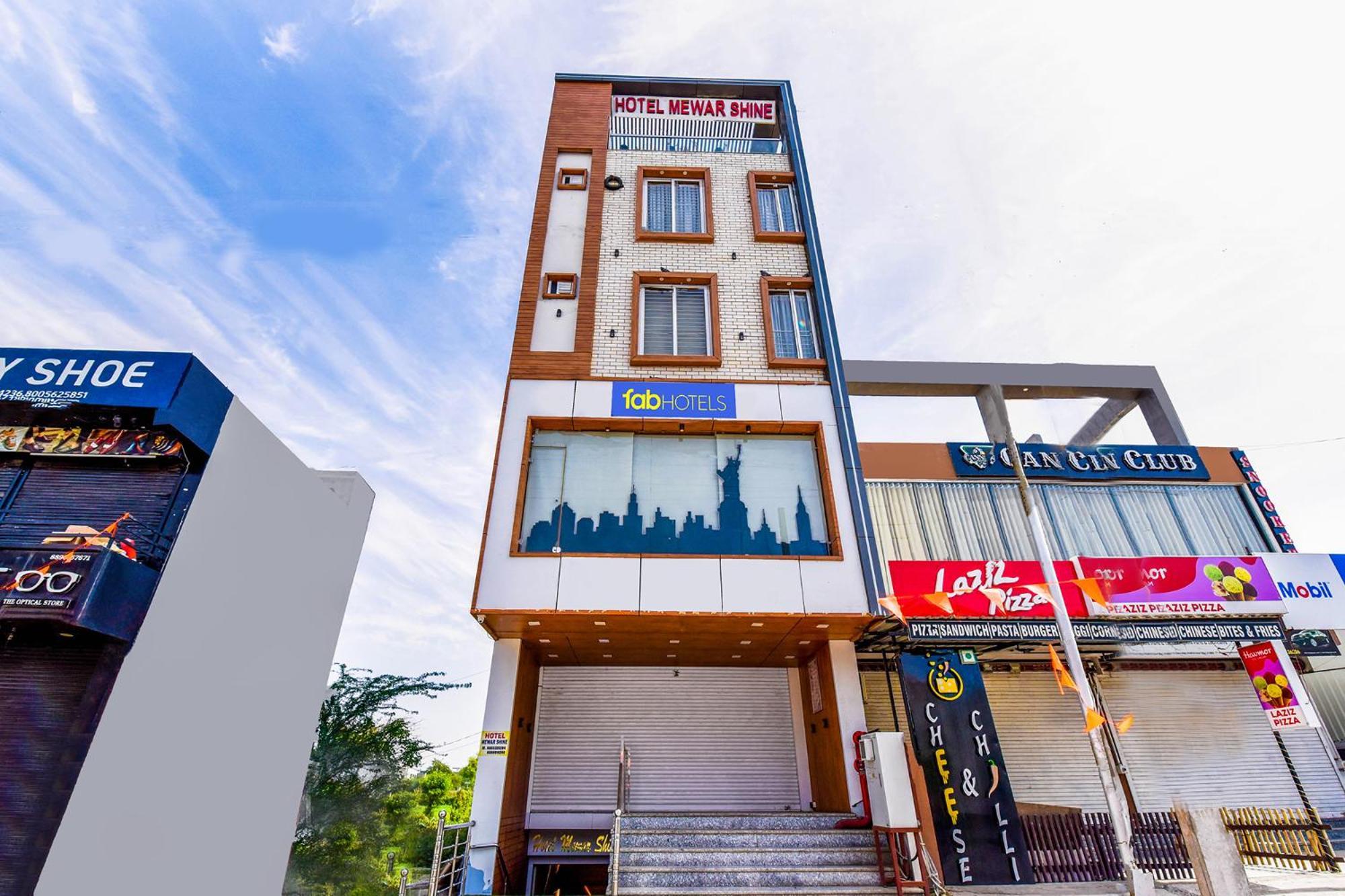 烏代浦 Fabexpress Mewar Shine酒店 外观 照片